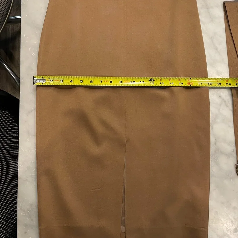Reiss Byrn- Premium Paperbag Pencil Skirt - Picture 7 of 11